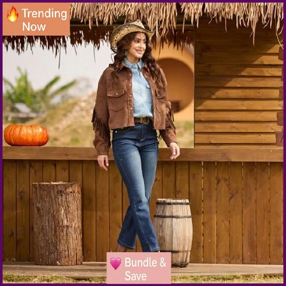 Women's Wide Suede Ankle Western Boots Mid Calf Pointed Toe Chunky - Picture 4 of 8